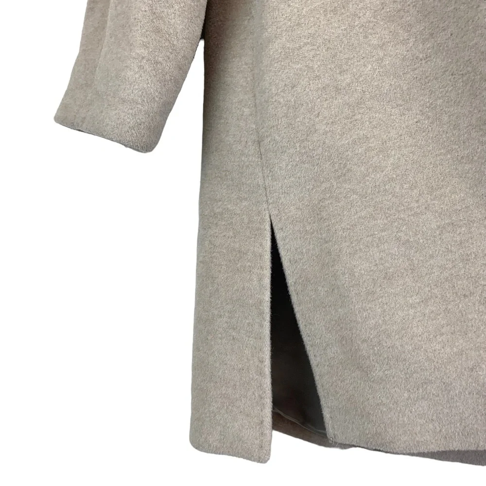 Cinzia Rocco Due Alpaca Wool Button Coat Jacket Long 14 - Picture 8 of 13